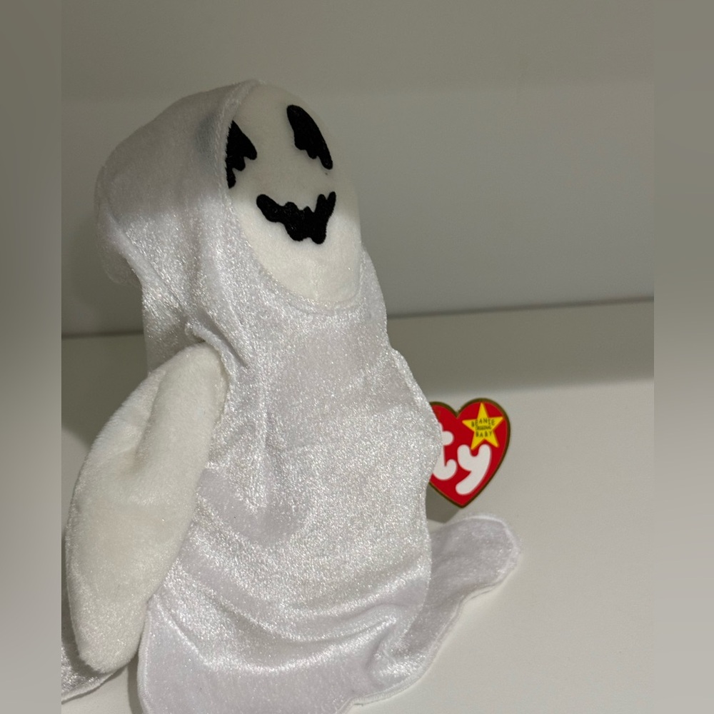Ty Sheets The Ghost Beanie Baby